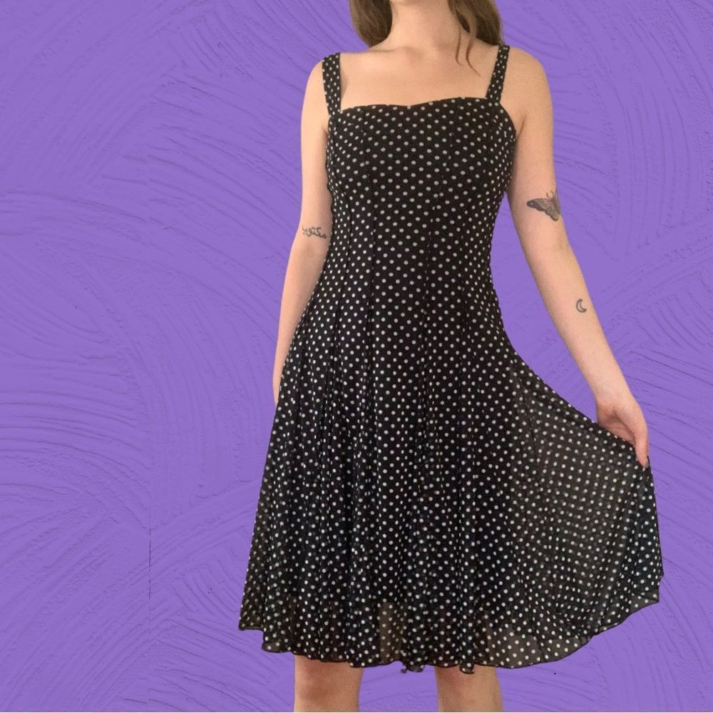 Joseph Ribkoff Polka Dot Dress